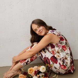 G by Giuliana Floral Tank & Trousers Set